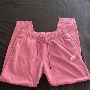 Pink Nike Sweatpants